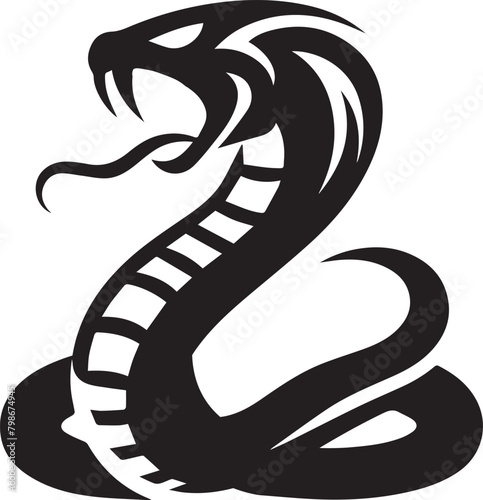 Silhouette of Snake