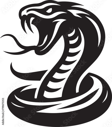 Silhouette of Snake