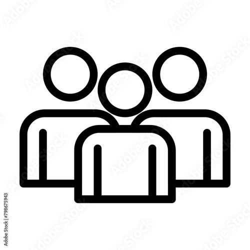 brotherhood illustration in line style