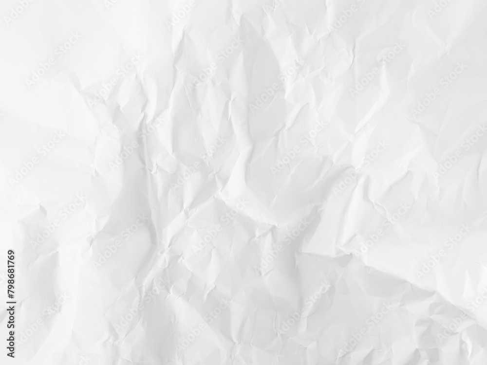 Obraz premium Paper White Crumpled Background Old Vintage Letter Grey Wrinkle Sheet Dirty Crease Page Design Letter Torn Parchment Craft Grunge Kraft Pattern Rough Canvas Brown Page Aged Texture Mockup Cardboard.