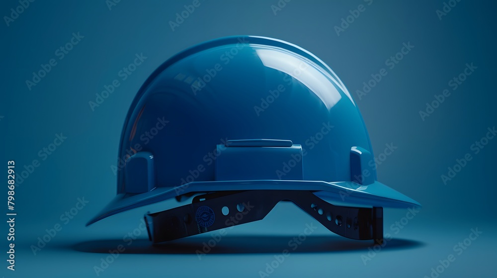blue safety helmet blue safety helmet