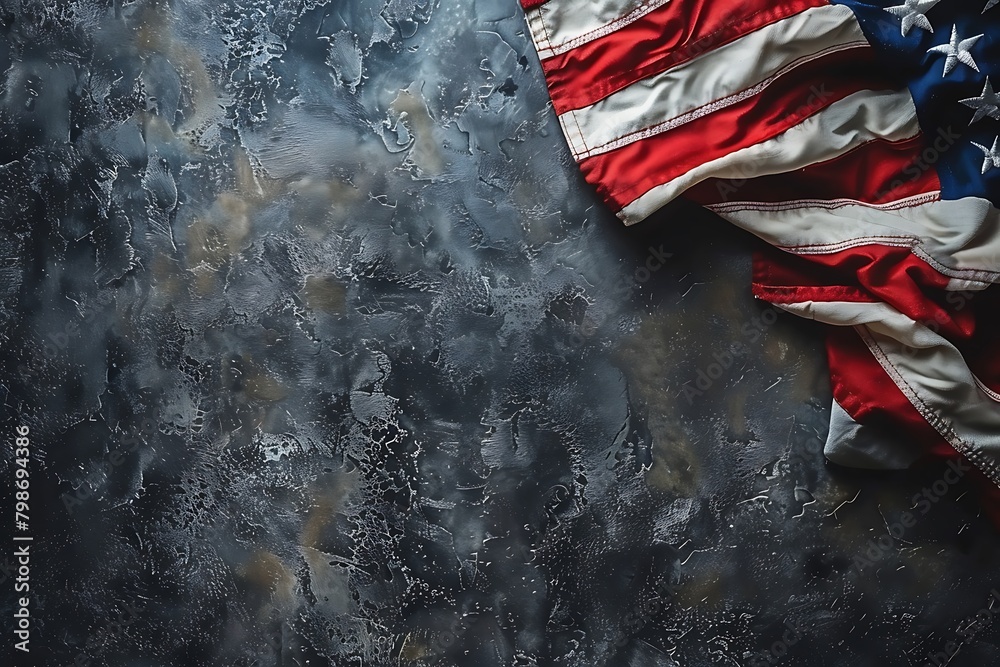 American flag for Memorial Day background Stock Photo | Adobe Stock