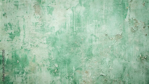 Pastel green concrete grunge textured background