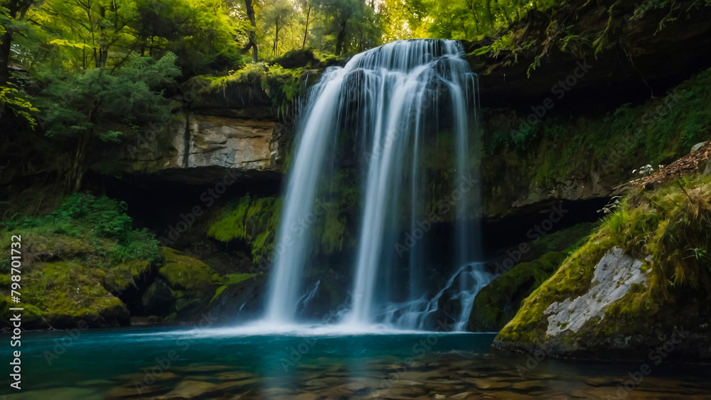 Tateshina Great Falls, Chino City, Nagano Prefecture
