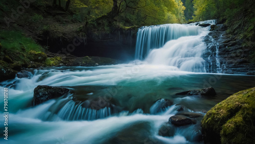 Tateshina Great Falls  Chino City  Nagano Prefecture 