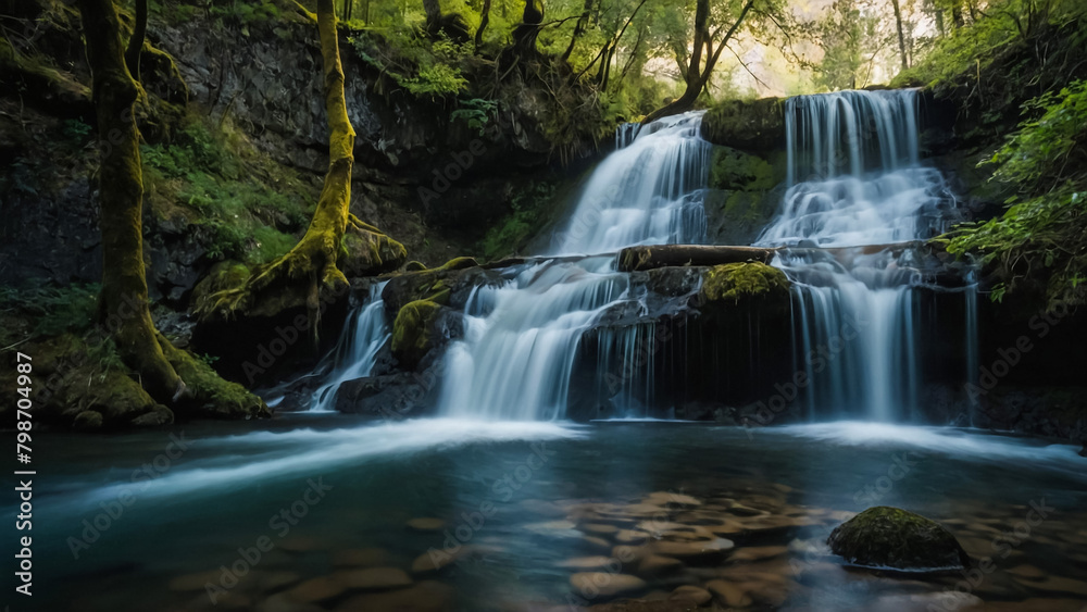 Tateshina Great Falls, Chino City, Nagano Prefecture
