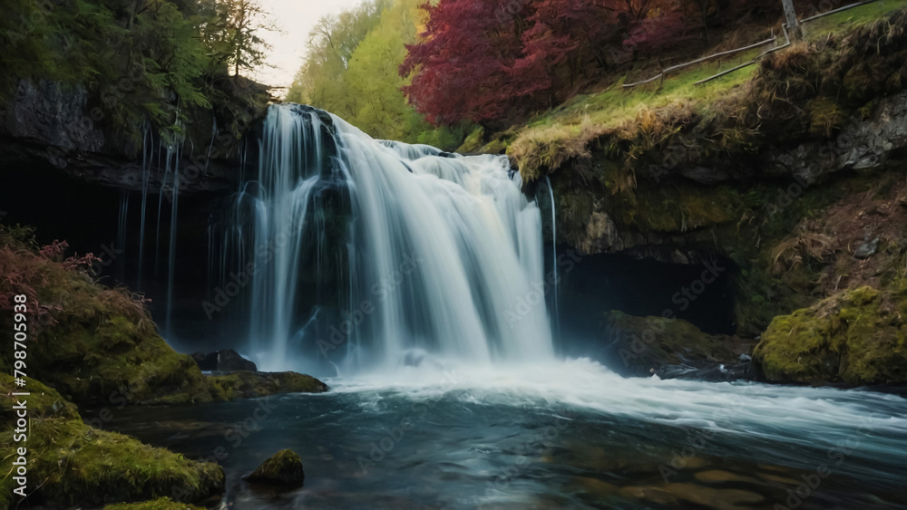 Tateshina Great Falls, Chino City, Nagano Prefecture
