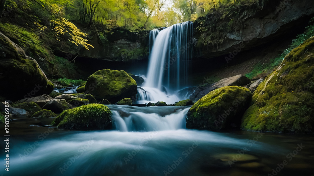 Tateshina Great Falls, Chino City, Nagano Prefecture
