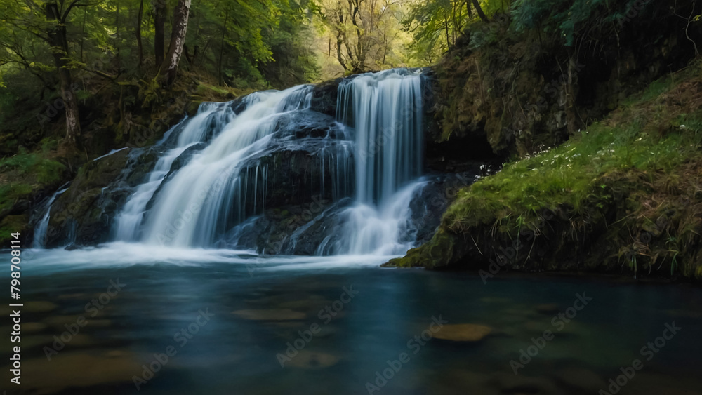 Tateshina Great Falls, Chino City, Nagano Prefecture
