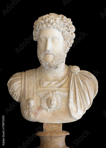 Bust of emperor Commodus
