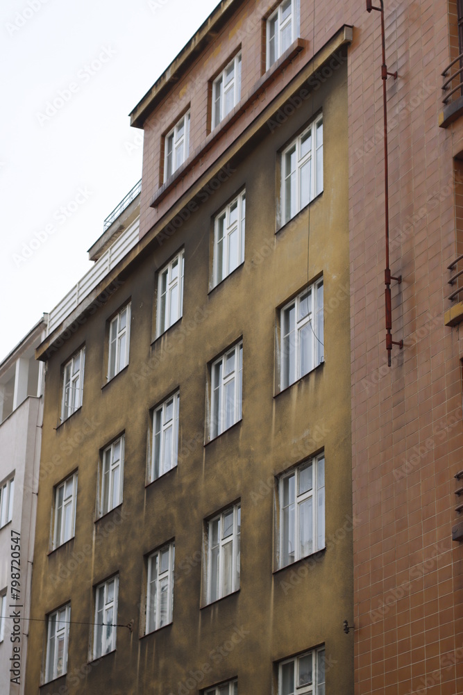 Building in the downtown of Prague, Czech Republic