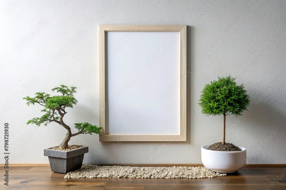 Living room blank frame mockup Living room blank frame mockup
