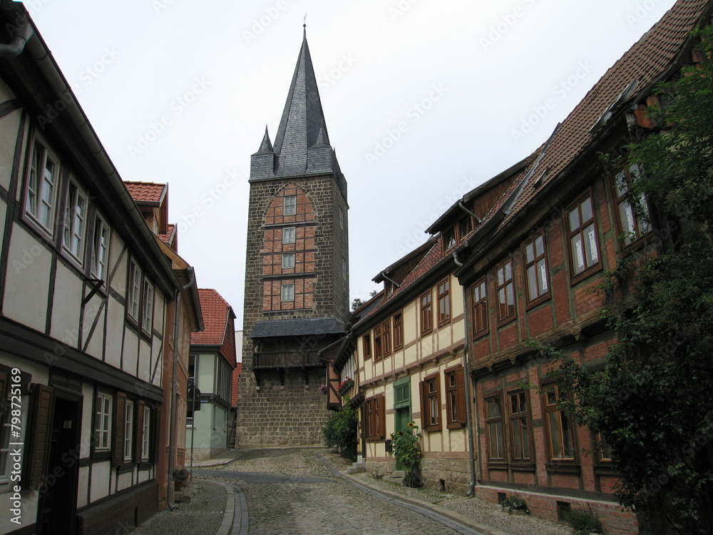 Fototapeta premium Schreckensturm in Quedlinburg