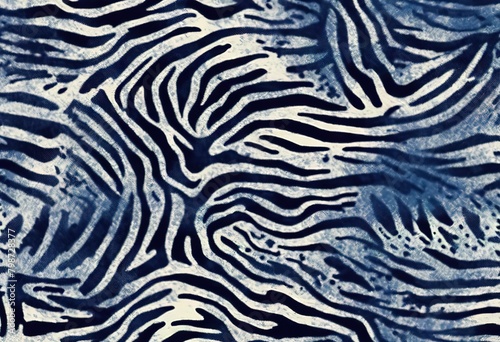 'print vintage pattern zebra background Seamless indigo denim Grunge Modern blur 80s animal glitch Funky camouflage canvas textile style all fashion texture animal'