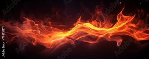 fire abstract background photo