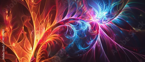 abstract fractal background