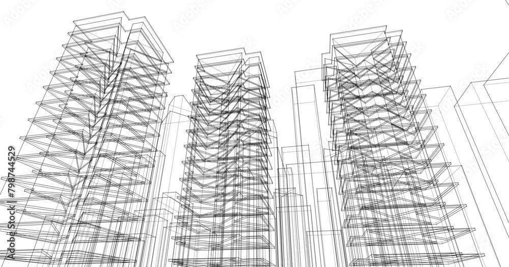 abstract architecture 3d illustration background
abstract architecture 3d illustration background