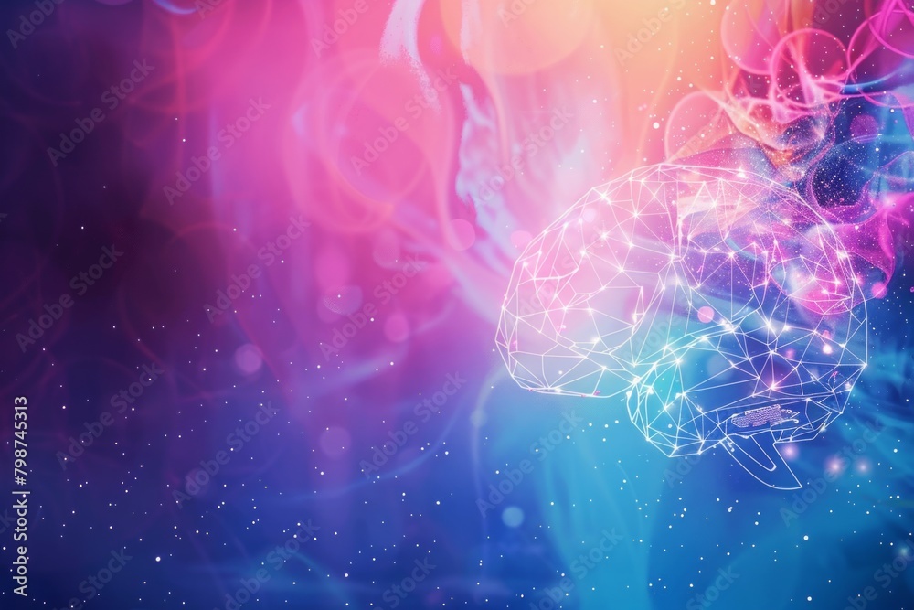abstract background for June: Alzheimer's and Brain Awareness Month abstract background for June: Alzheimer's and Brain Awareness Month