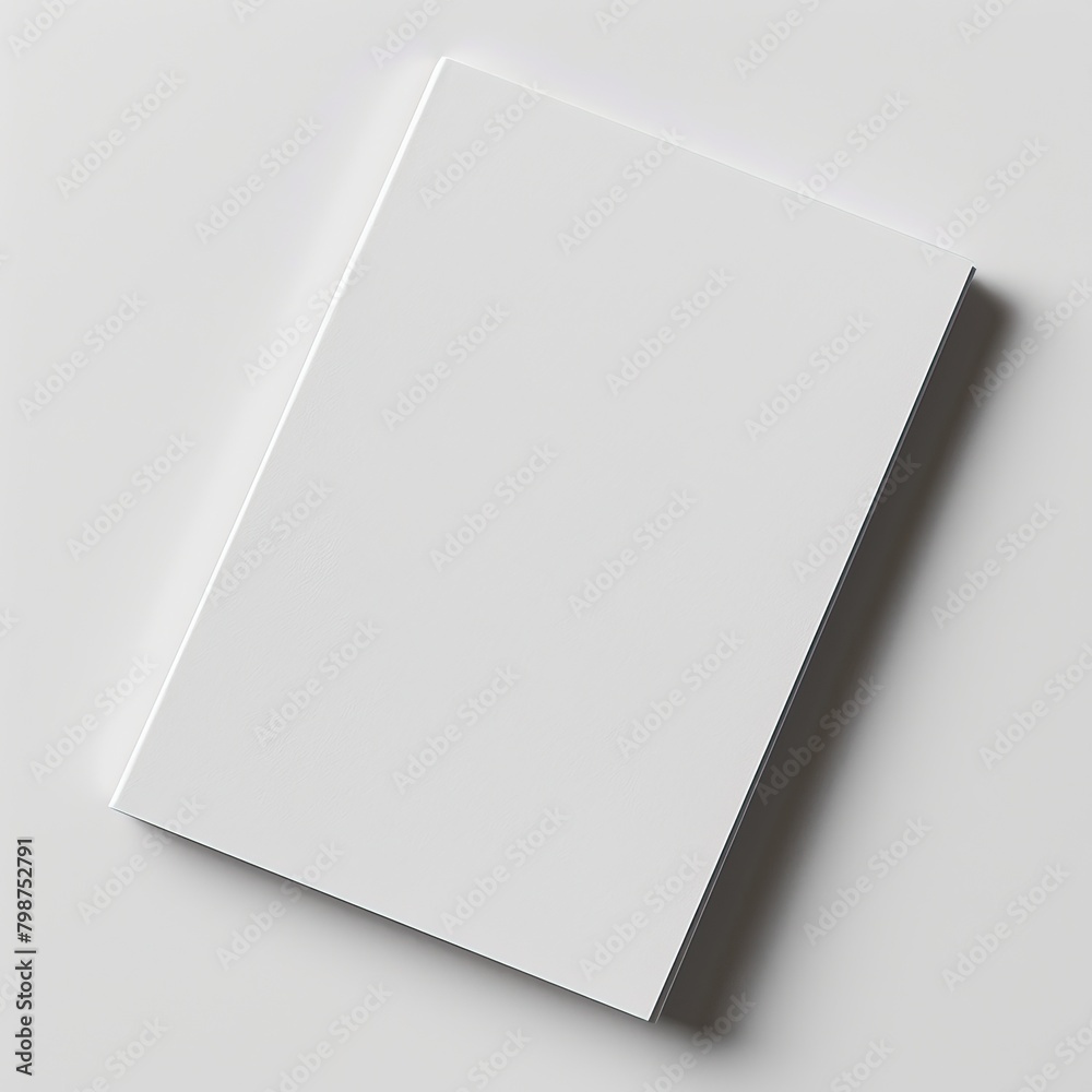 Blank page. White paper sheet. Isolated on white background. Blank page. White paper sheet. Isolated on white background.