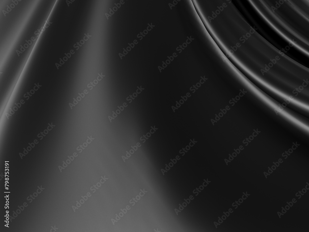 Black luxury fabric background with copy space Black luxury fabric background with copy space