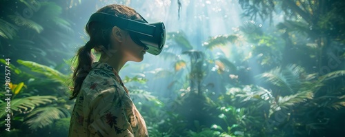 Virtual Reality for Environmental Education Immersing viewers in virtual experiences of natural environments