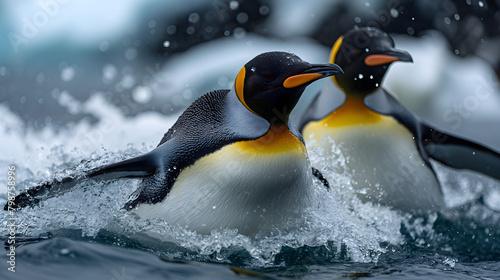 penguin in polar regions