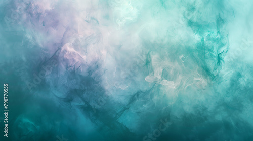Teal and mauve, abstract background, styled for dreamy contrast and a serene ambiance
