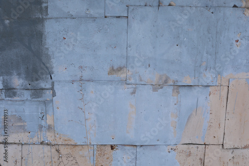 Iron, rusty texture.