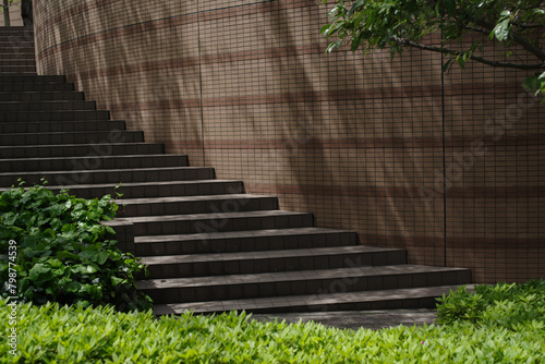 東京港区赤坂4丁目の美しい光と影