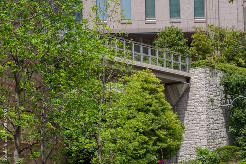 東京港区赤坂4丁目の都市風景
