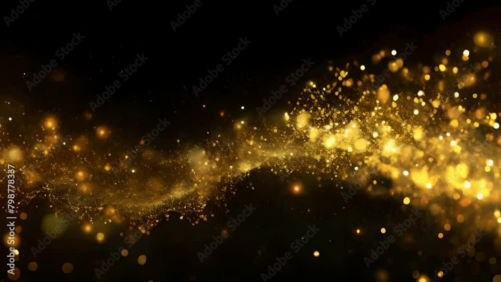 golden particle flakes, shimmering movements luxury background motions golden particle flakes, shimmering movements luxury background motions