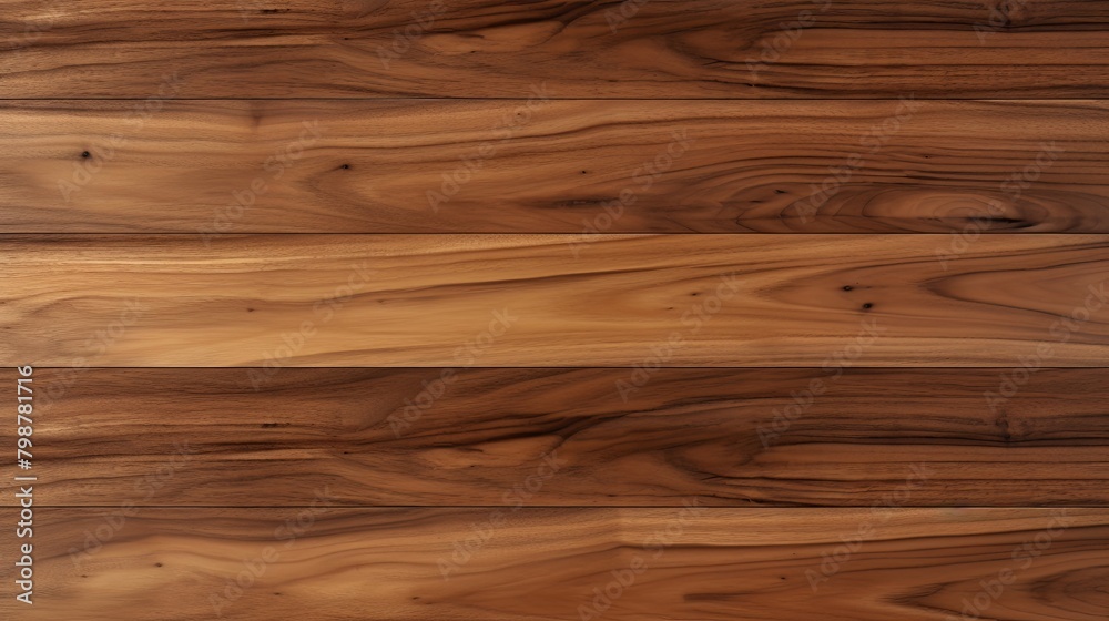 Uninterrupted Grain of Super Long Walnut Wood Planks Uninterrupted Grain of Super Long Walnut Wood Planks