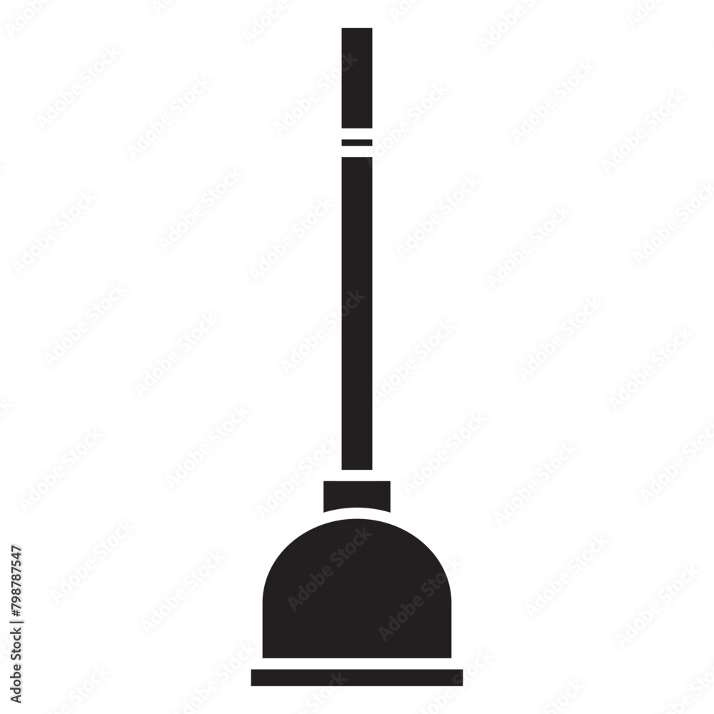 Naklejka premium plunger icon