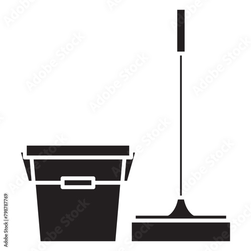 floor mop icon