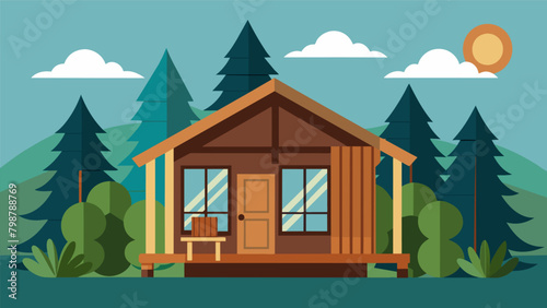 A cozy offgrid cabin constructed from reclaimed wood and insulated with natural hemp fibers.