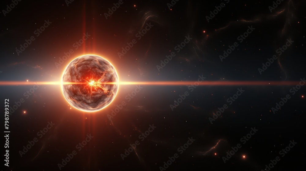 Obraz premium supernova explosion UHD WALLPAPER