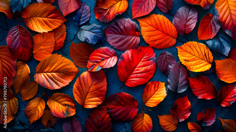 Autumn Leaves on Ground
