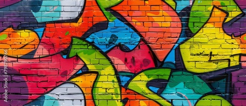 Seamless Graffiti Background Wallpaper