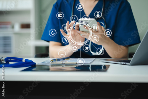 Fotografie Medical technology concept