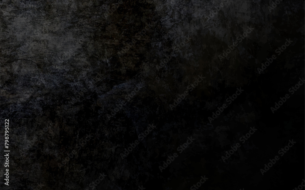 Abstract black gray dark background dusty grainy noisy color texture vector background wallpaper