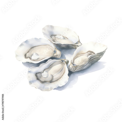 oysters, raw oysters