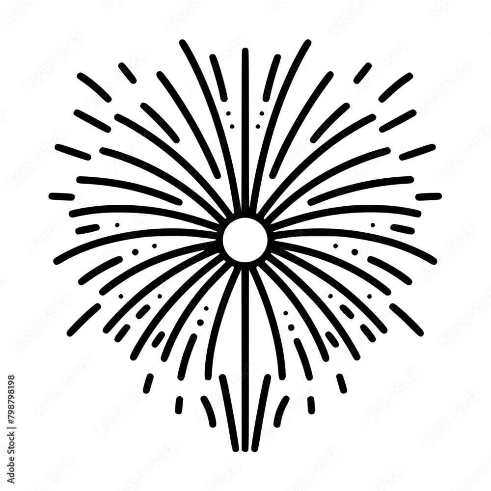 Obraz premium firework icon, celebration icon, spark icon, party icon, anniversary icon, birthday icon, carnival icon, celebrate icon, festival icon, christmas icon, event icon, explosion icon, sparkle icon