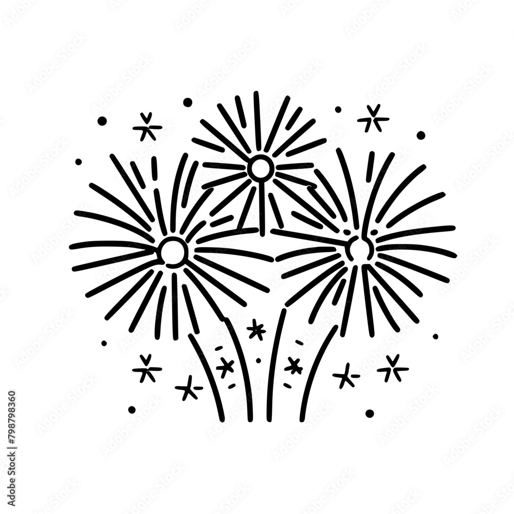 Obraz premium firework icon, celebration icon, spark icon, party icon, anniversary icon, birthday icon, carnival icon, celebrate icon, festival icon, christmas icon, event icon, explosion icon, sparkle icon