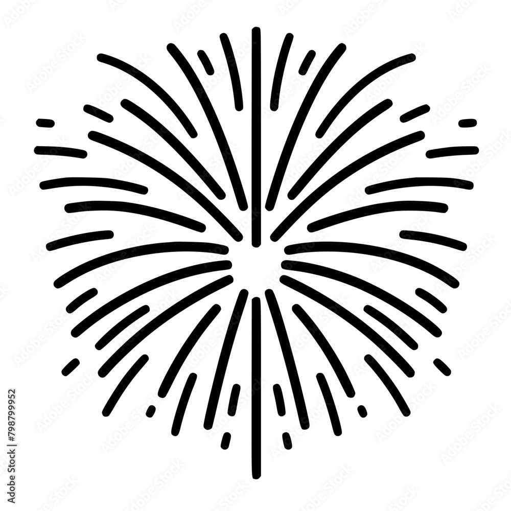 Fototapeta premium firework icon, celebration icon, spark icon, party icon, anniversary icon, birthday icon, carnival icon, celebrate icon, festival icon, christmas icon, event icon, explosion icon, sparkle icon, 