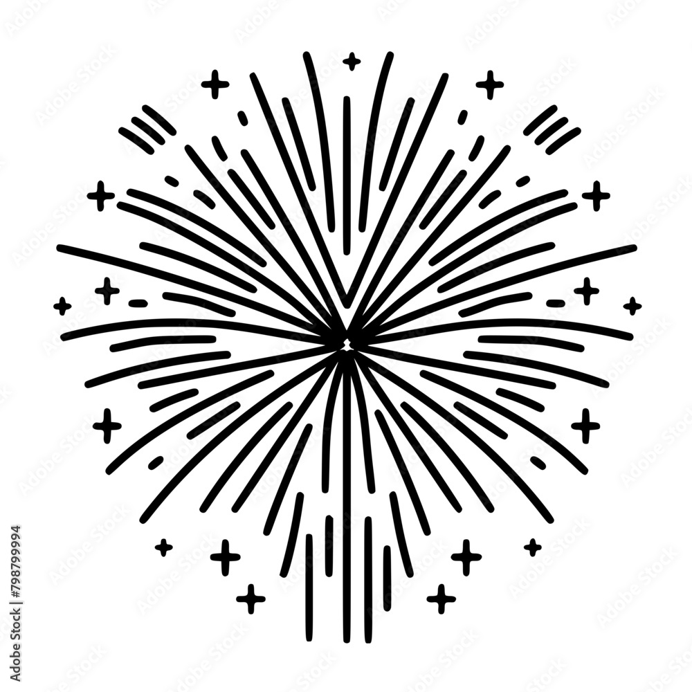 Fototapeta premium firework icon, celebration icon, spark icon, party icon, anniversary icon, birthday icon, carnival icon, celebrate icon, festival icon, christmas icon, event icon, explosion icon, sparkle icon, 