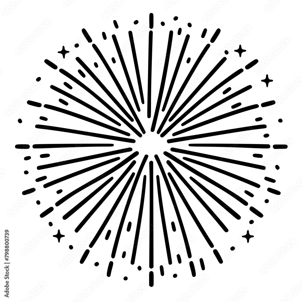 Obraz premium Firework icon, celebration icon, spark icon, party icon, anniversary icon, birthday icon, carnival icon, celebrate icon, festival icon, Christmas icon, event icon, explosion icon, sparkle icon, 