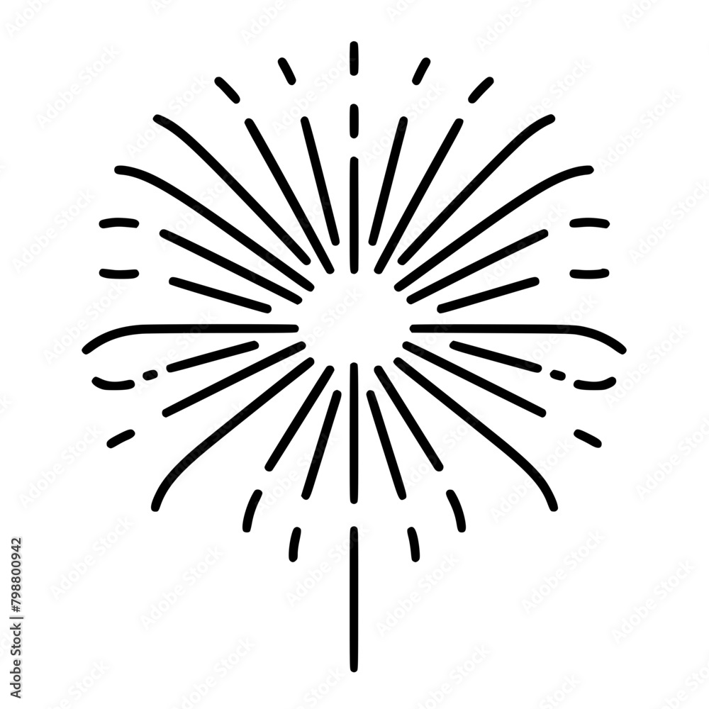 Obraz premium Firework icon, celebration icon, spark icon, party icon, anniversary icon, birthday icon, carnival icon, celebrate icon, festival icon, Christmas icon, event icon, explosion icon, sparkle icon, 