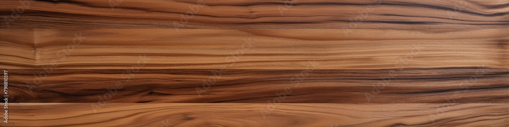 Uninterrupted Grain of Super Long Walnut Wood Planks Uninterrupted Grain of Super Long Walnut Wood Planks