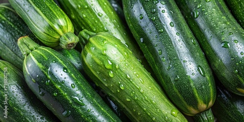 Background Photo of Fresh, Wet, and Organic Vegetables