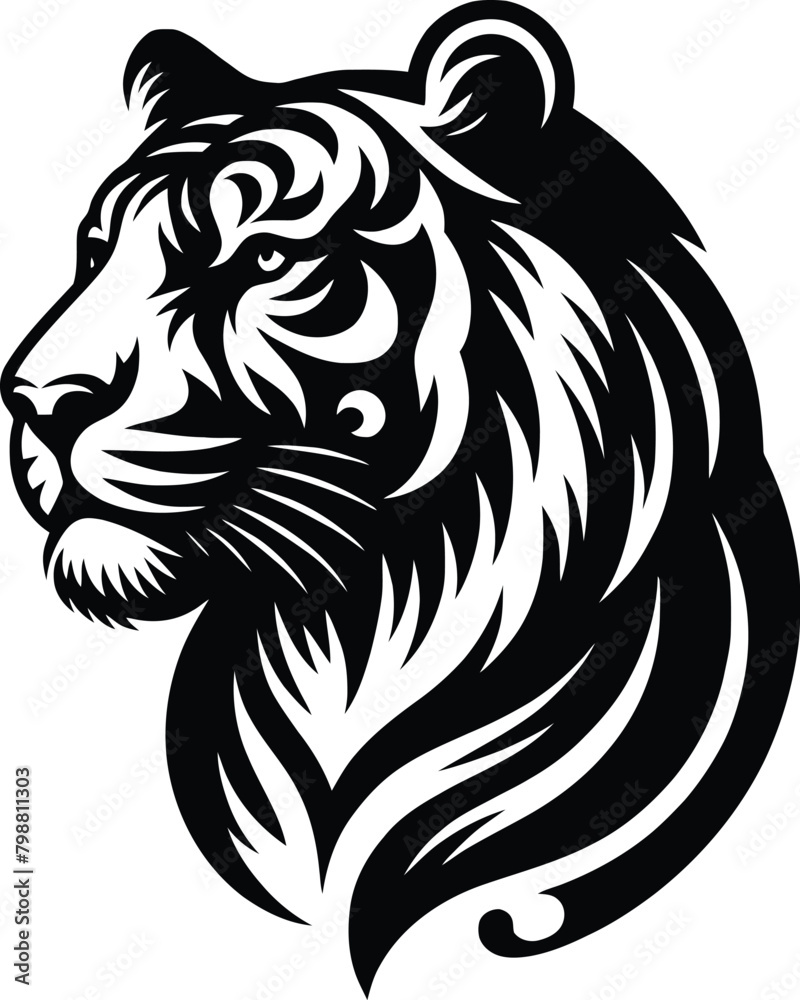 custom made wallpaper toronto digitaltiger silhouette